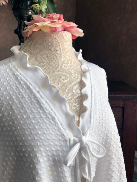 Cotton Bed Jacket DOT Collection