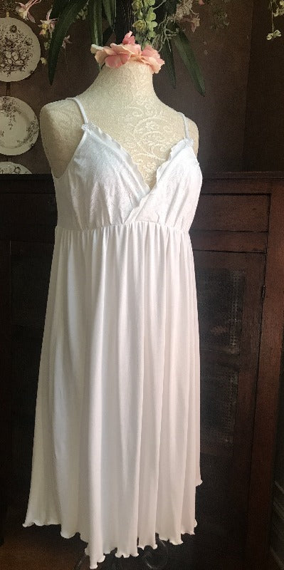 AMELIA Knee Length Surplice Empire Waist AMELIA Knee Length Surplice Empire Waist