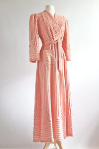 Spotlight on fashion history........chenille bathrobes.