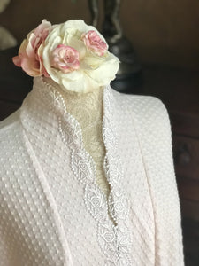 Just a hint of blush pink.............................