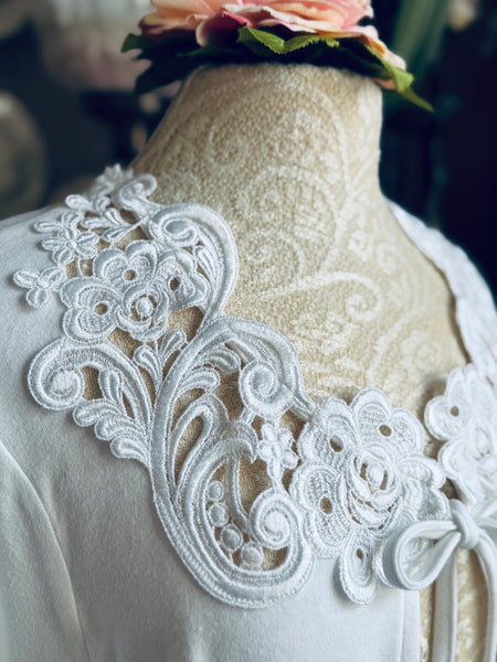Cotton Bed Jacket Simple Pleasures Couture