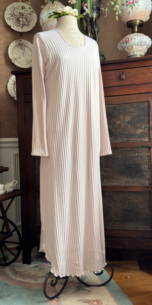 Long Sleeve Long Gown SHADOW STRIPE