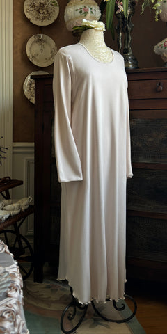 Long Sleeve Long Gown INTERLOCK