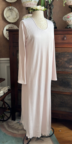 Long Sleeve Long Gown SHADOW STRIPE