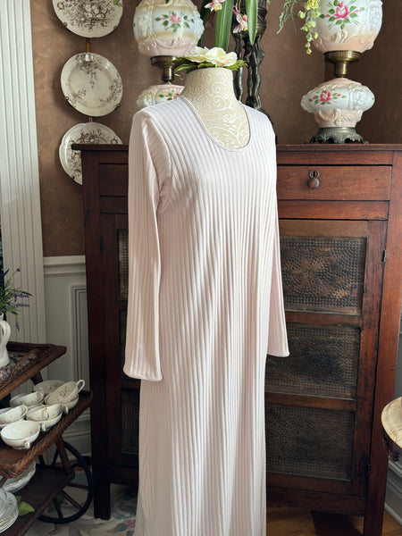 Long Sleeve Long Gown SHADOW STRIPE