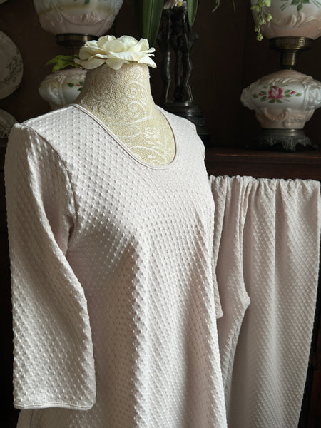 3/4 Sleeve Long Top & Palazzos DOT