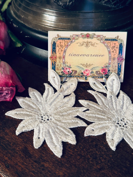 VICKI lace earrings