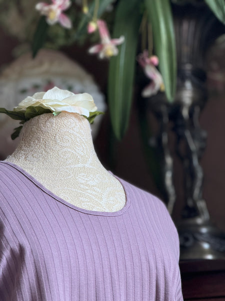 3/4 Sleeve Long Top & Palazzos SHADOW STRIPE