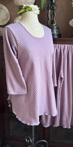 3/4 Sleeve Long Top & Palazzos DOT