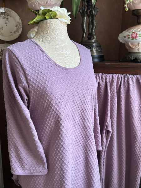 3/4 Sleeve Long Top & Palazzos DOT