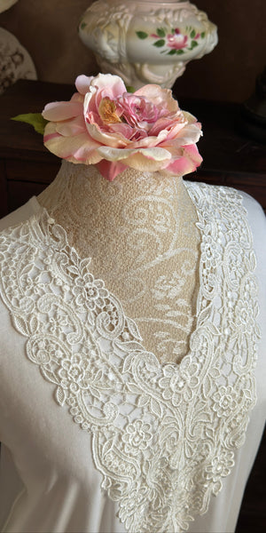 JACQUELYN Long Sleeve Ballet Length Nightgown