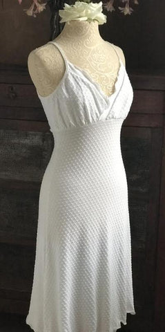 Surplice 3/4 Length Cotton Gown Dot Collection