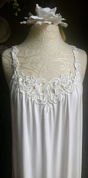 Nightgown ALISSA RENEE Short Knee Length Gown