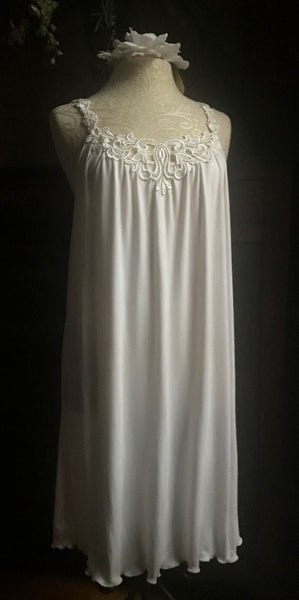 Nightgown ALISSA RENEE Short Knee Length Gown