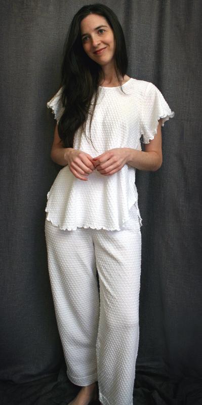 Short Sleeve Long Top & Long Pant DOT Collection