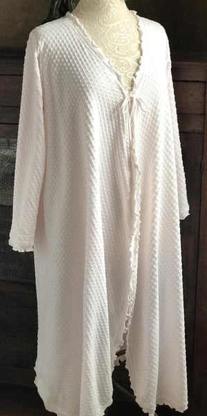 Long Sleeve 3/4 Length Swing Robe Dot Collection