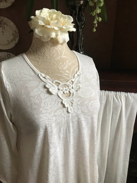 3/4 Sleeve Long Top & Palazzos LACE Limited Edition