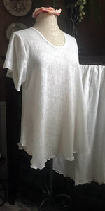 Short Sleeve Long Top & Palazzos LACE