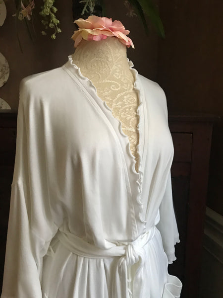 3/4 Length Wrap Robe Interlock Collection