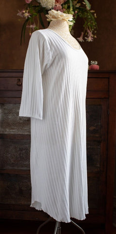 3/4 Sleeve 3/4 Gown SHADOW STRIPE