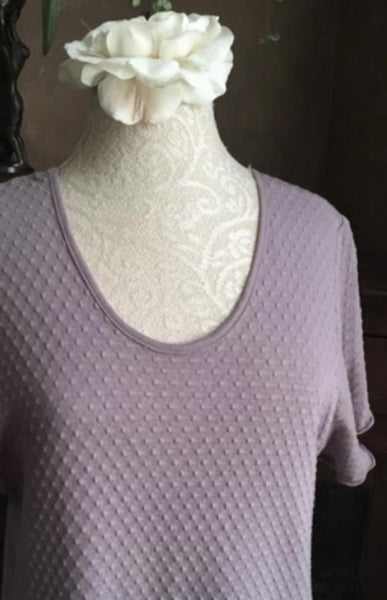 Smokey Neutrals Short Sleeve Short Gown DOT Collection