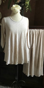 3/4 Sleeve Long Top & Palazzo LACE