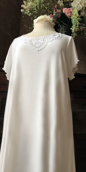 AUGUSTINA Short Sleeve 3/4 Length Night Gown