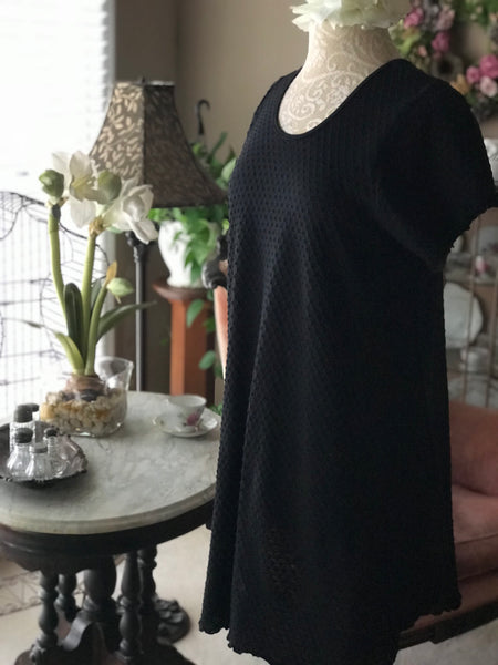 Short Sleeve Short Gown DOT