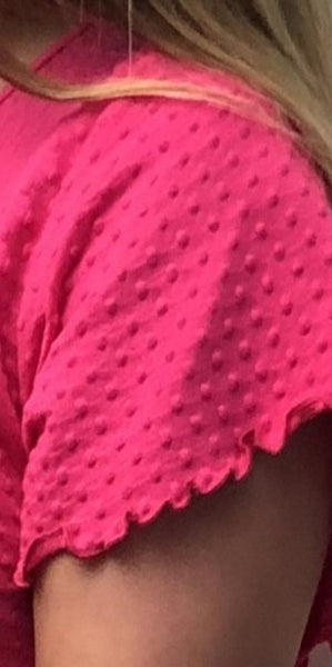Nightgown Vibrant Brights Short Sleeve 3/4 Length DOT