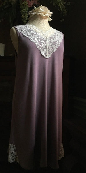 Nightgown OLIVIA Sleeveless Short Gown